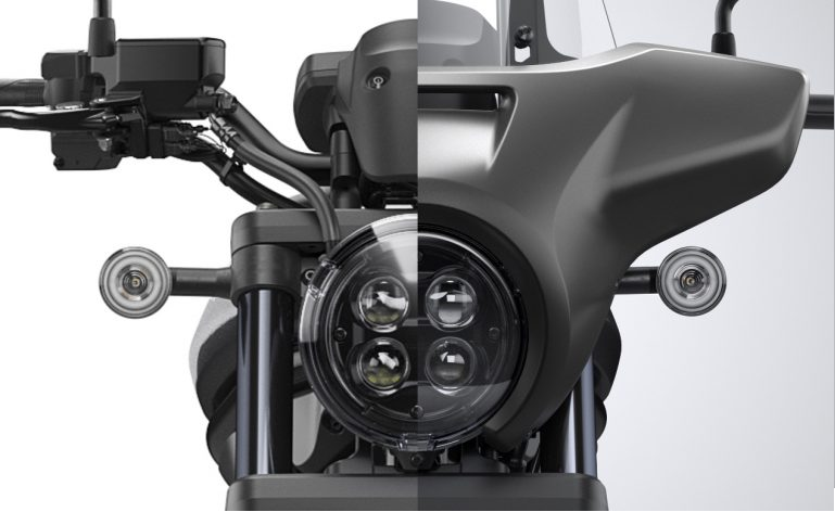 Dianteira Rebel carenagem