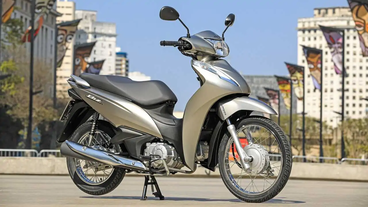 Honda Biz 110 motos mais vendidas