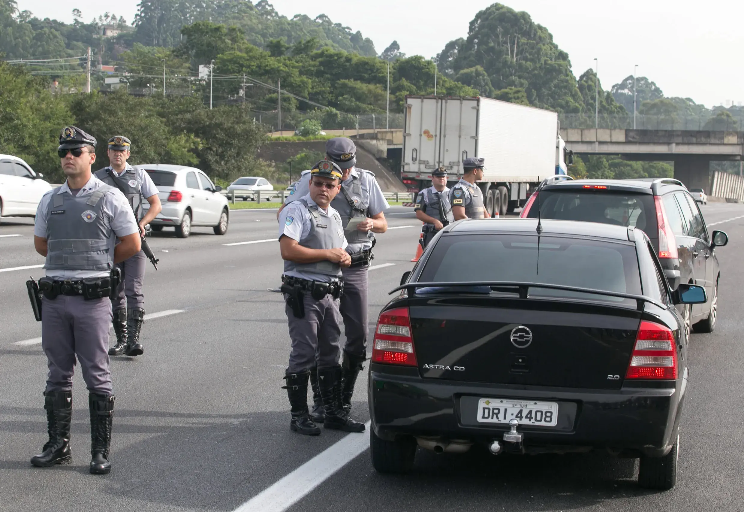 Licenciamento Blitz Policia