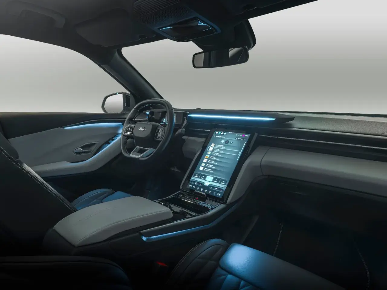 2023 Ford Thenewall Electricfordexplorer Studio 12