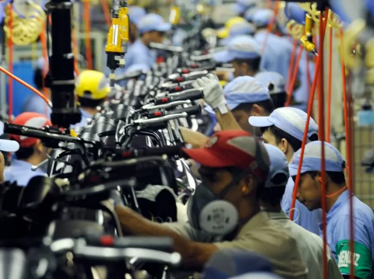 Brasil produziu 1 milhão de motos no 1º semestre