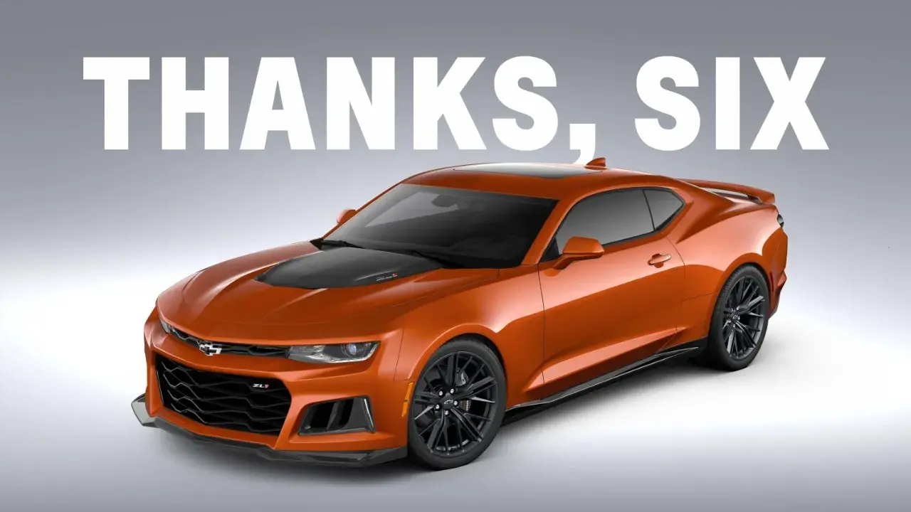 2023 Chevrolet Camaro Zll 1le Thankyou