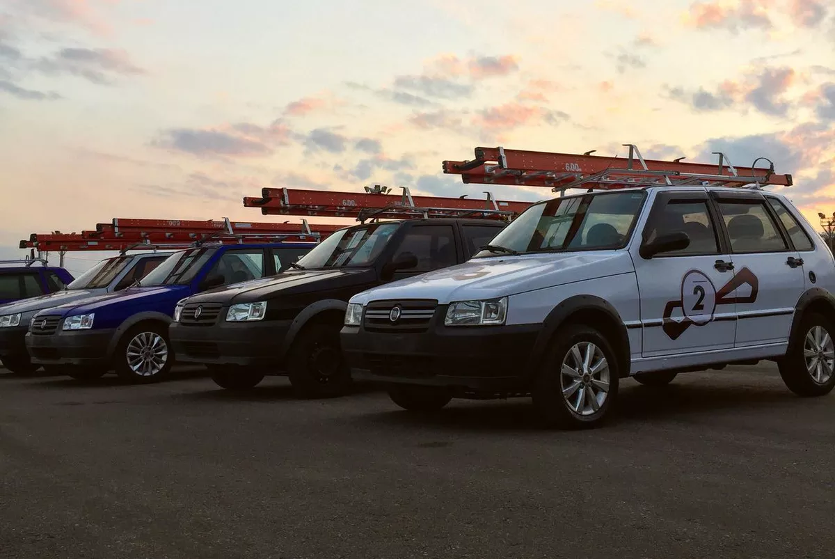 Fiat Uno Escada Destaque