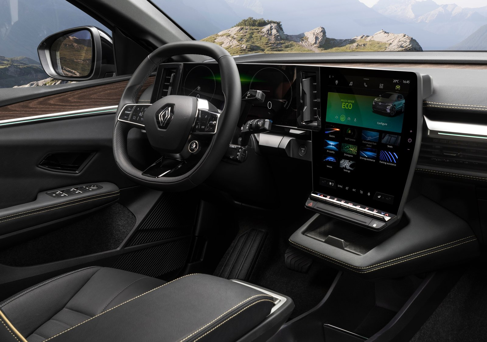 Renault Mégane E Tech 2023 Painel