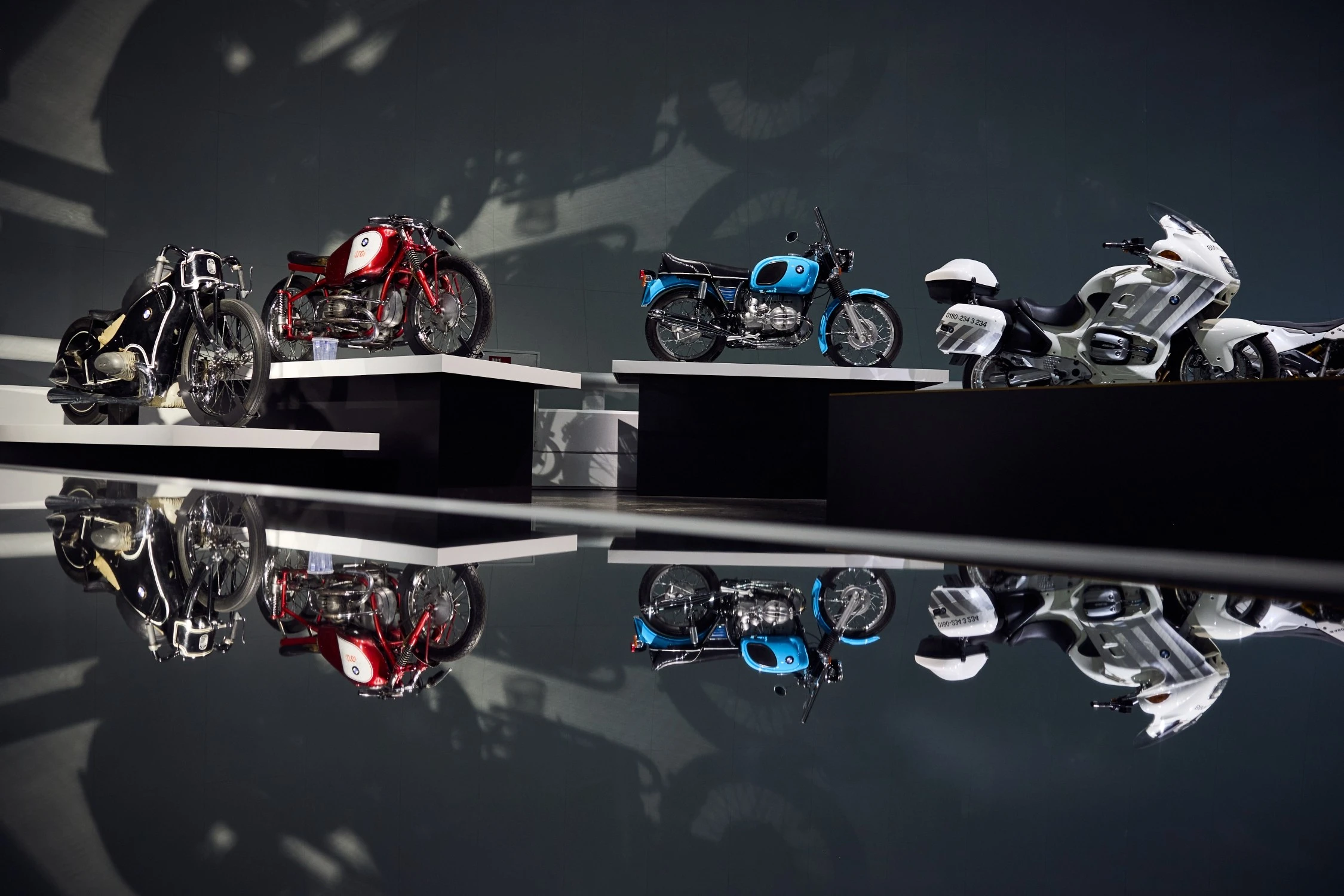 Exposição 100 anos BMW Motorrad