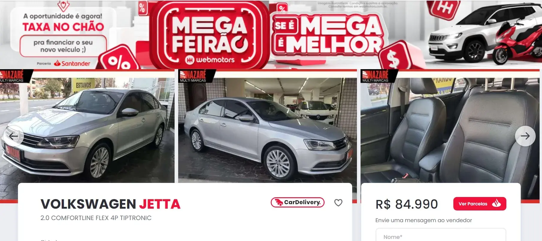 Começa hoje o 2º Mega Feirão Webmotors de 2023