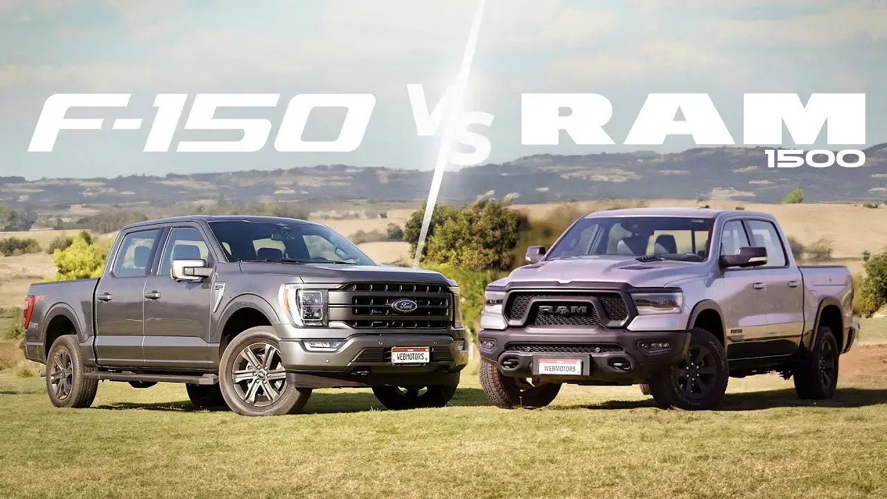 Comparativo Ram 1500 Rebel X Ford F150