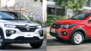 Compara Renault Kwid x Fiat Mobi Destaque 1