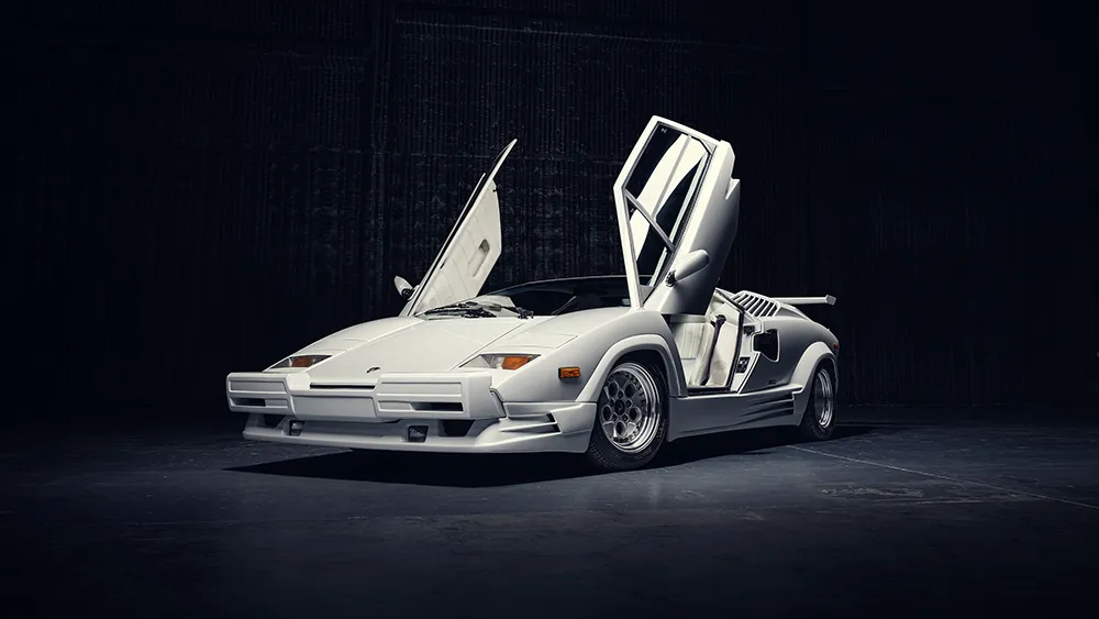 Lamborghini Countach 25th Aniversary Destaque