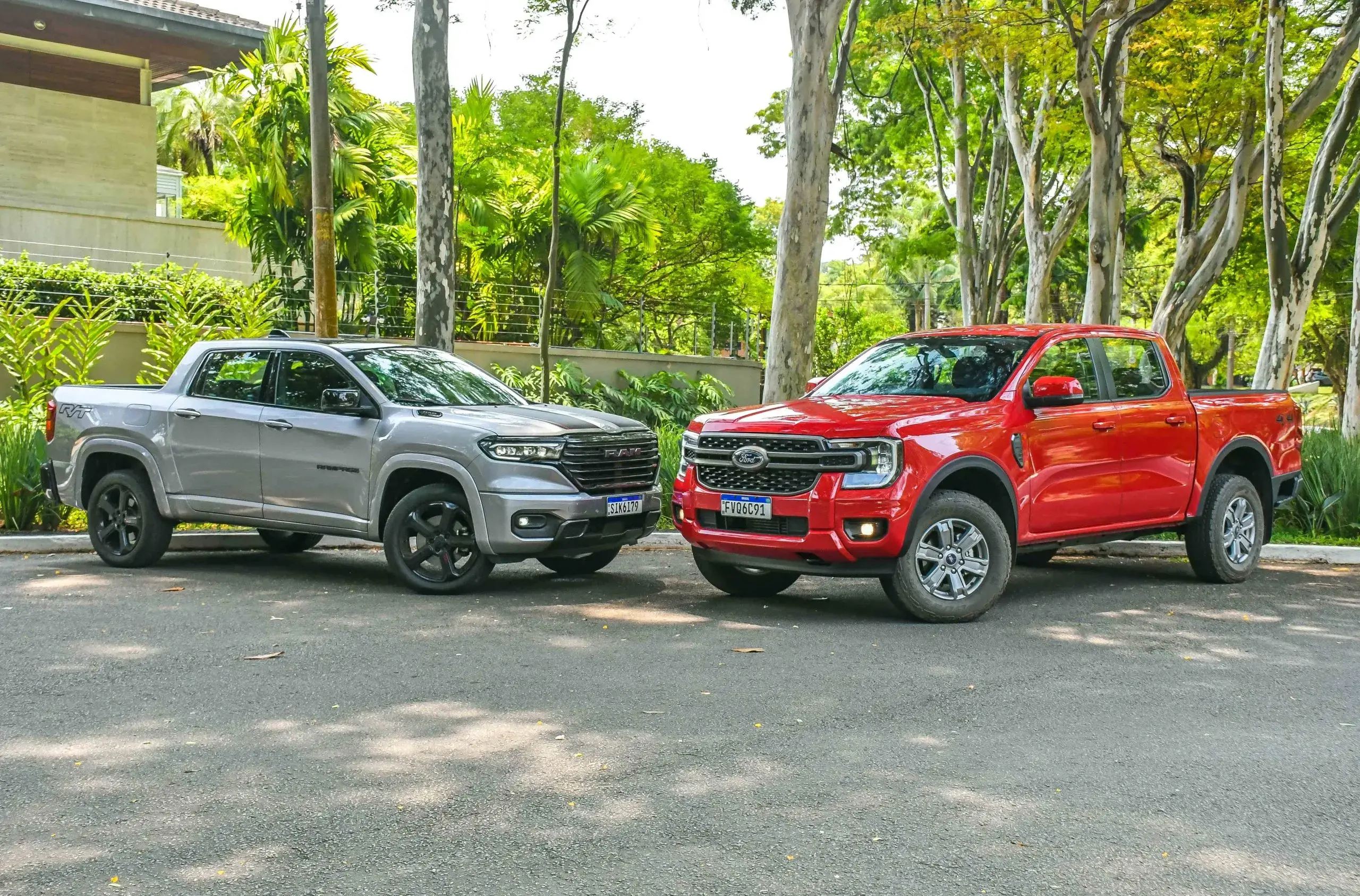 Rampage RT x Ford Ranger XLS carros mais procurados