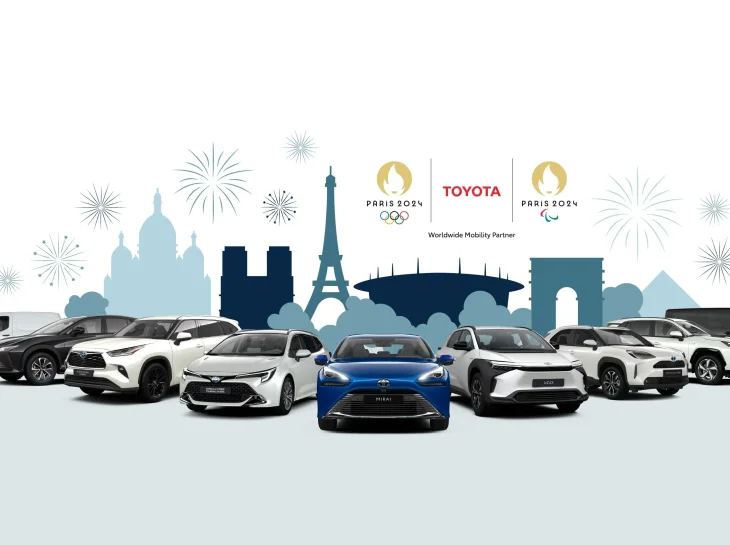 Toyota prepara frota eletrificada para Paris 2024