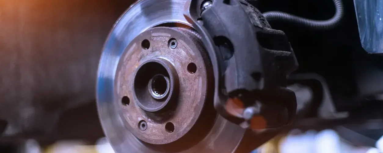 Imagem Mostra Sistema De Freio Automotivo Em Destaque