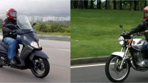 Moto Versus Scooter