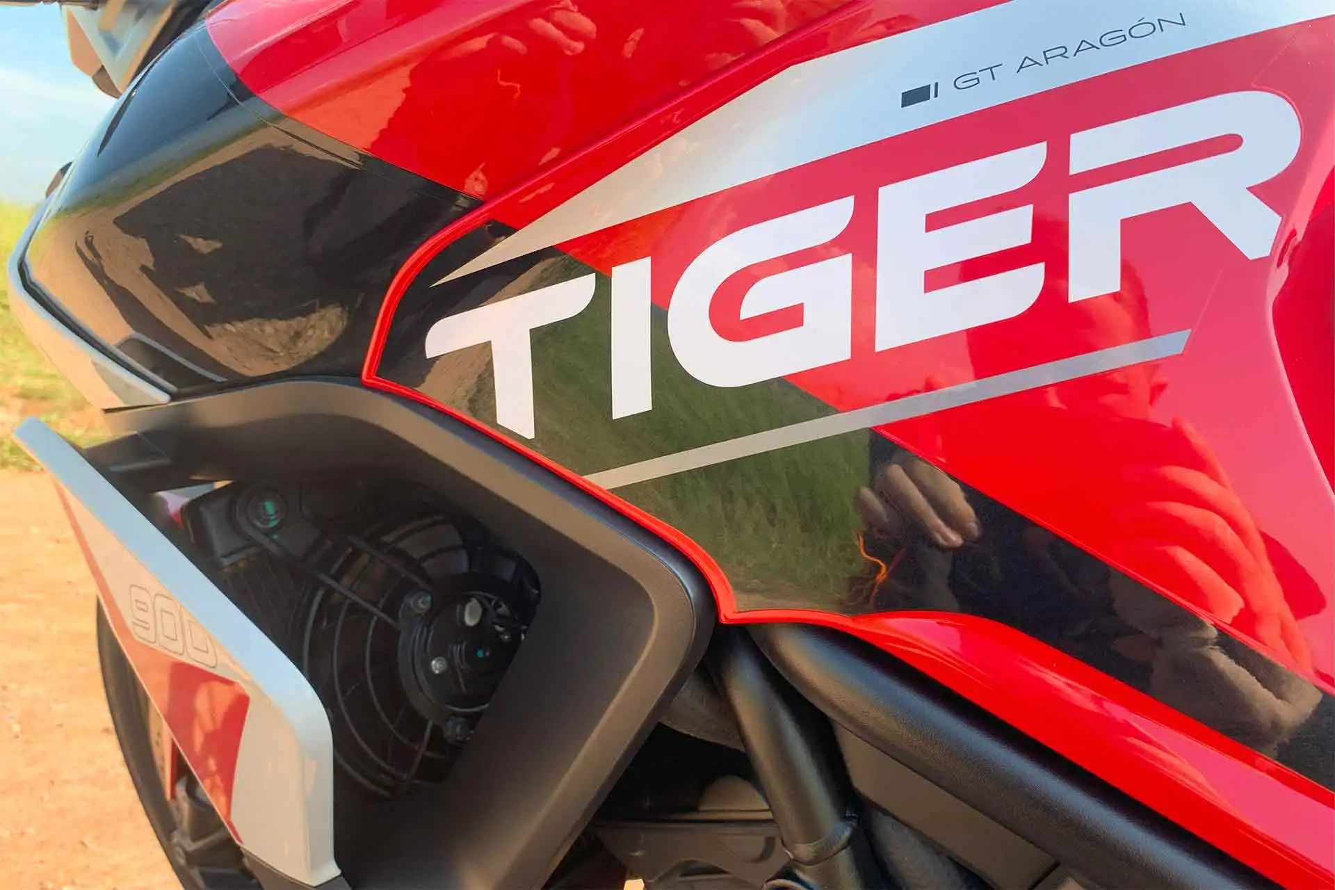 Triumph Tiger 900 Gt Aragon Pintura