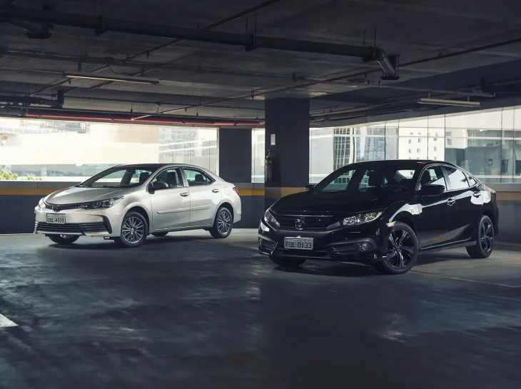 Rivalidade Civic x Corolla ganha versão entre SUVs