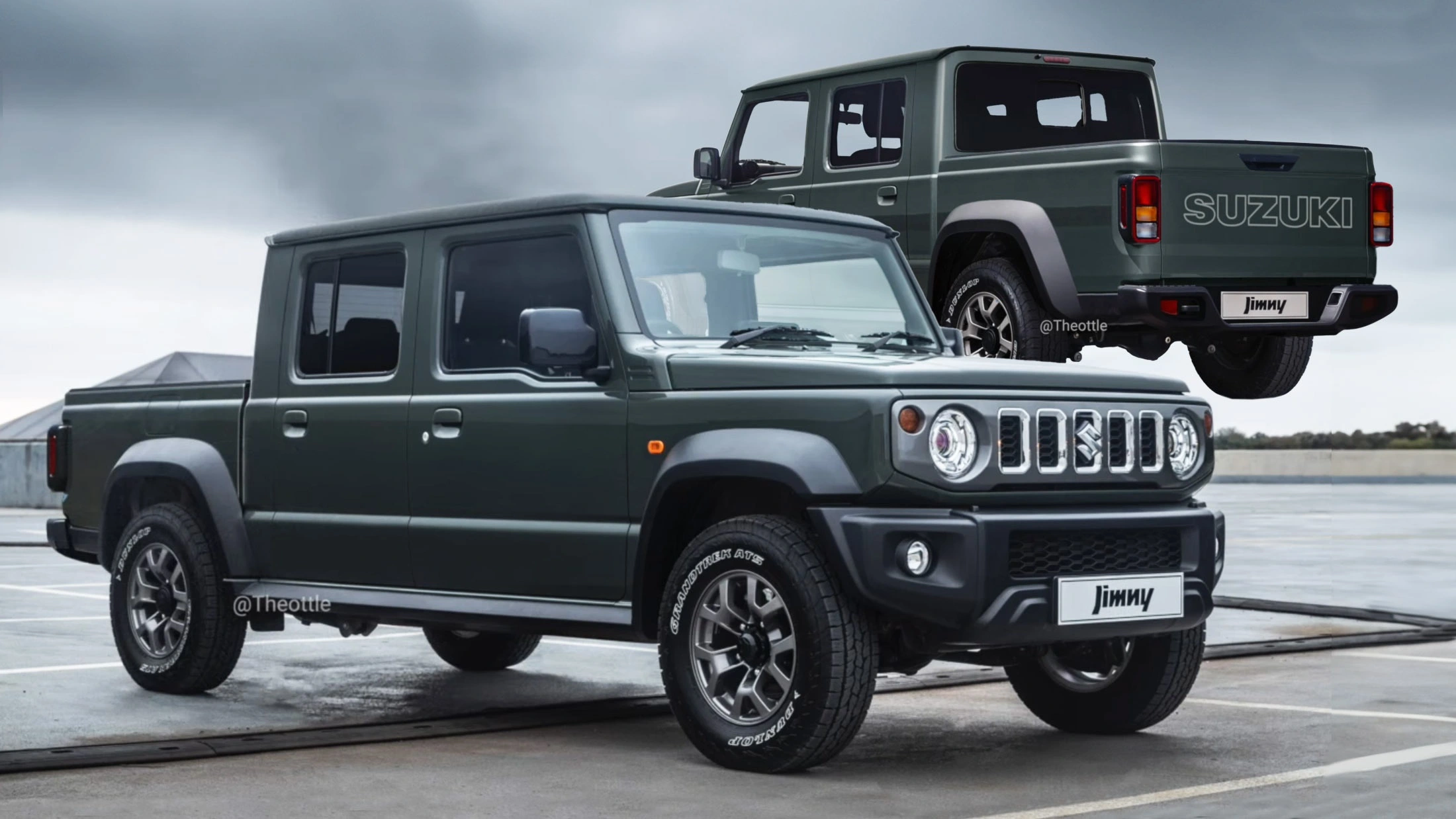 Suzuki Jimny deverá ganhar versão picape