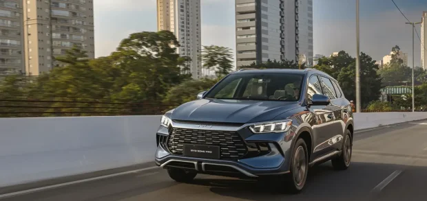 BYD Song está entre os quatro SUVs mais vendidos do Brasil em dezembro