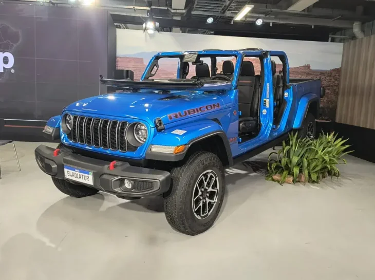 Jeep Gladiator emplaca 1 unidade após seis meses