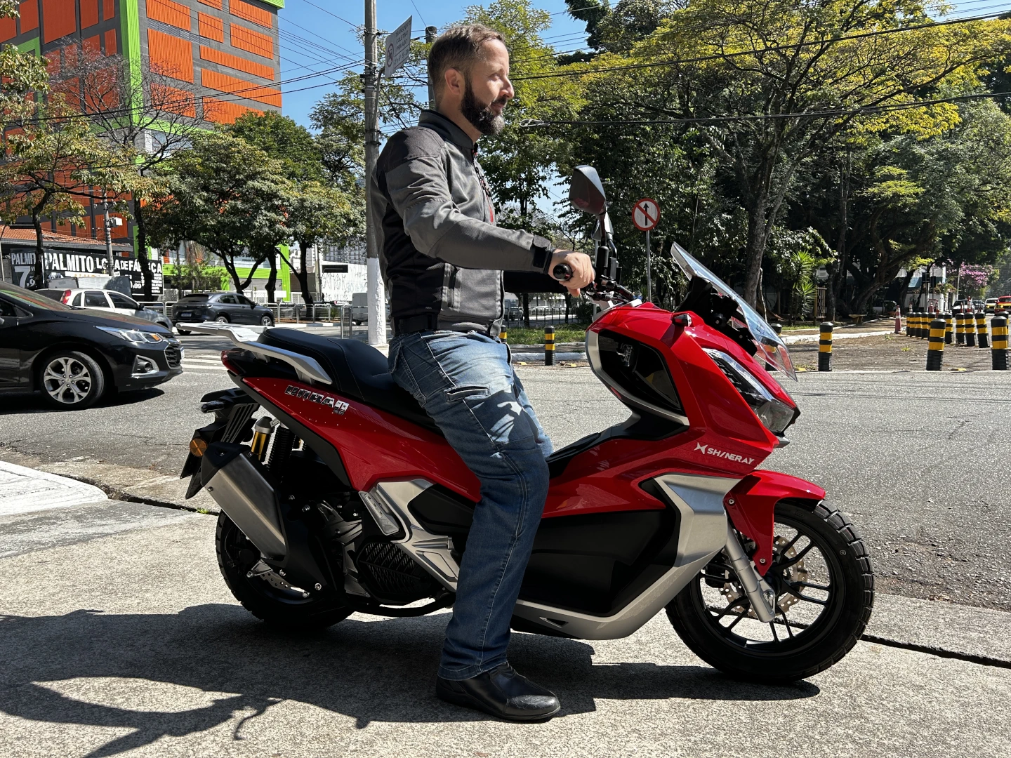 Altura Assento Shineray Urban