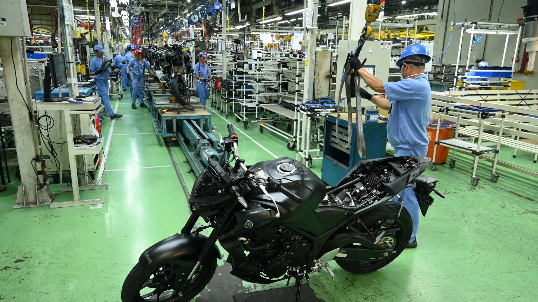 De janeiro a outubro, a produção das marcas instaladas no Polo Industrial de Manaus (PIM) somou 1.684.989 motocicletas