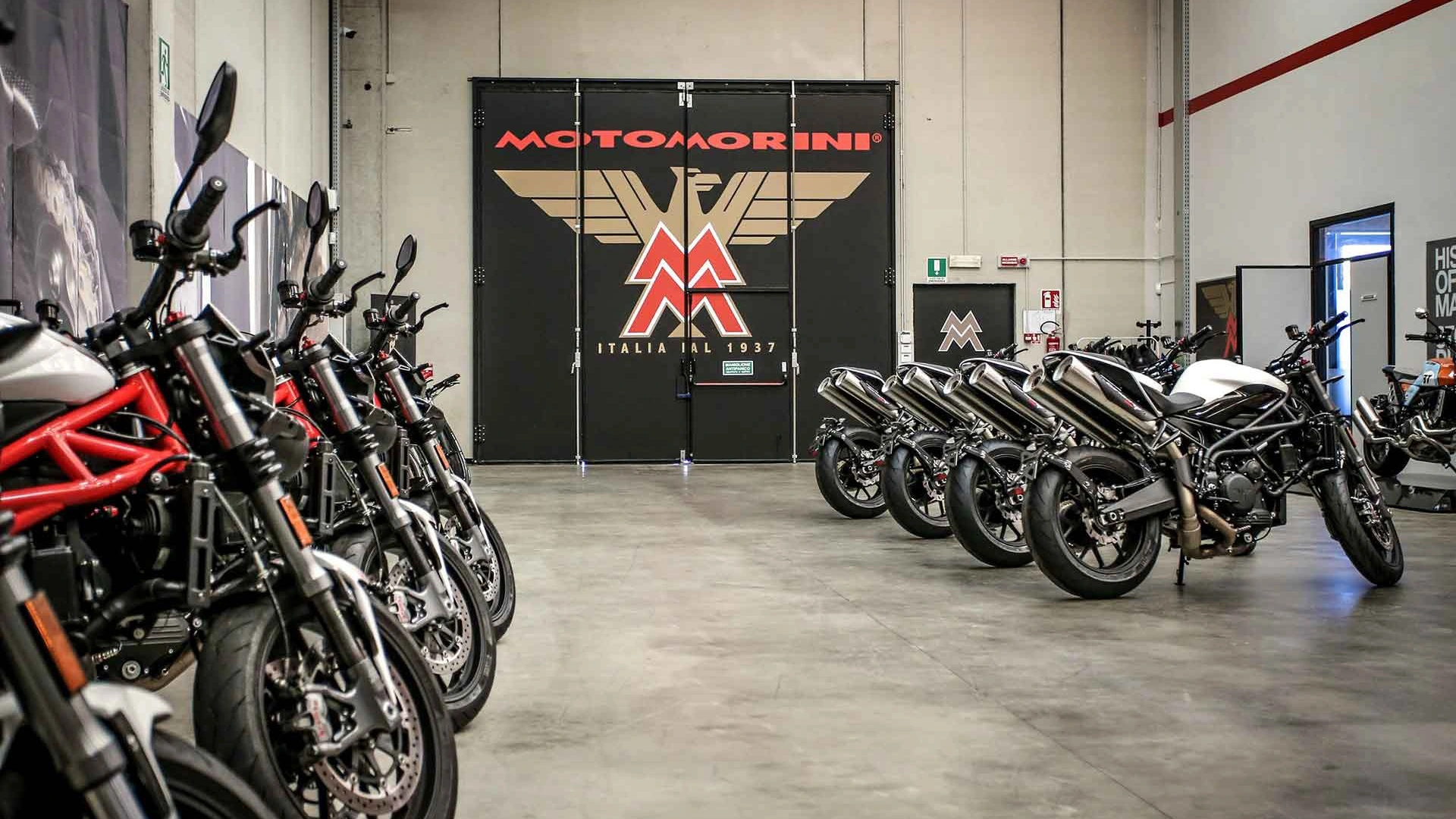 Showroom Moto Morini Itália