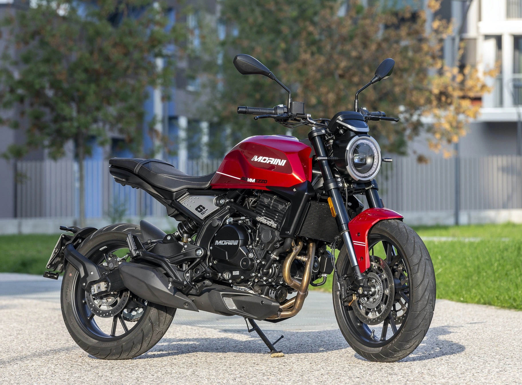 Moto Morini Seiemmezzo 650 Estática