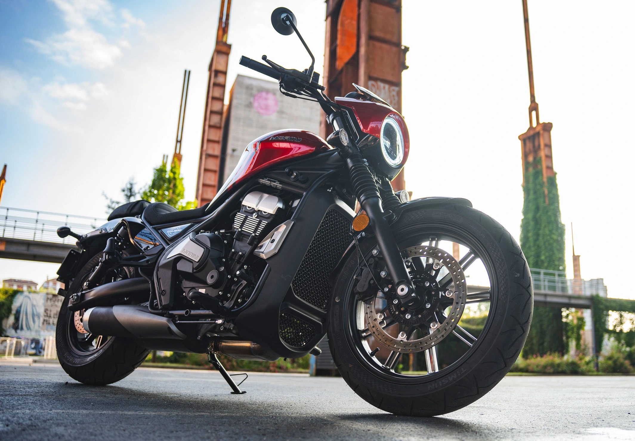 Moto Morini Calibro 700 Estática