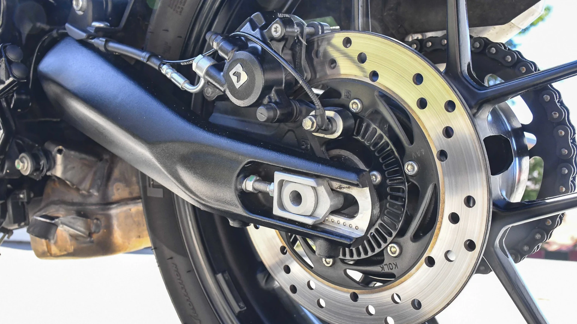 Triumph Speed 400 Scrambler 400x Freio Traseiro