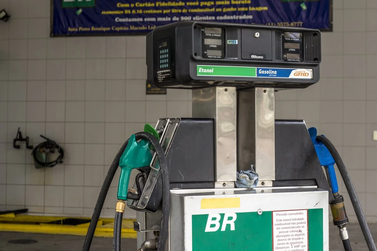 Bomba De Combustível Gasolina Etanol Petrobras