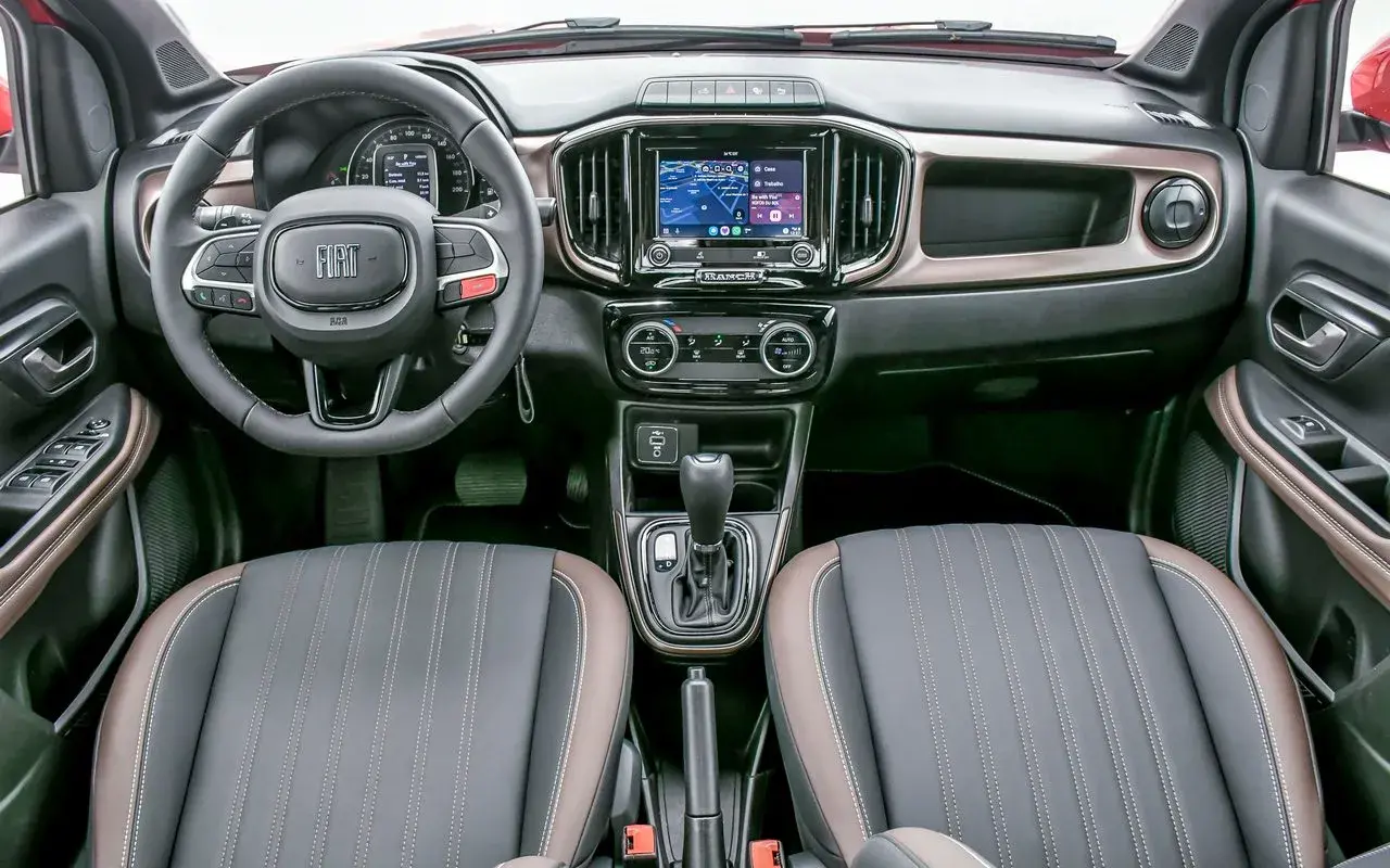 Carro mais vendido do Brasil Fiat Strada Ranch Turbo 3050