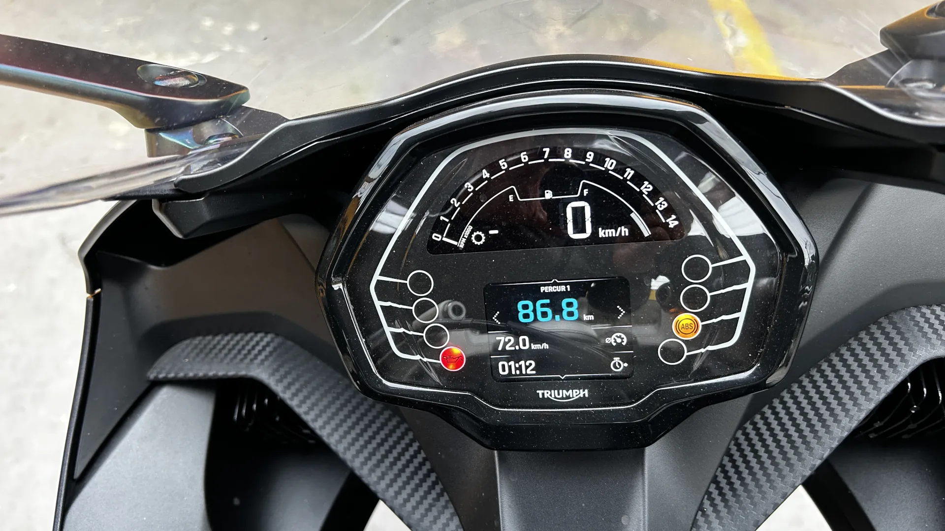 Triumph Daytona 660 Painel Wm1