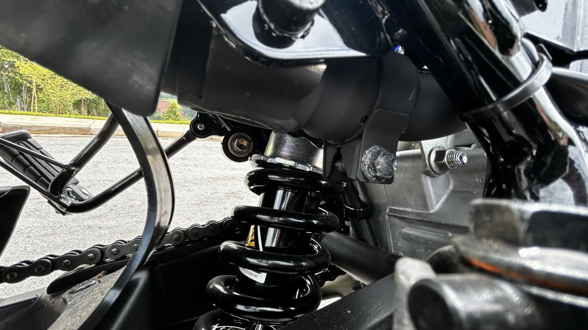 Yamaha Lander 2025 Amortecedor Wm1