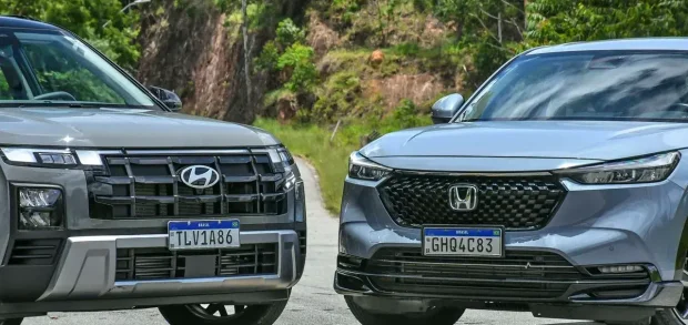 Comparativo Honda Hrv Turbo X Hyundai Creta 1.6 Tgdi 4533