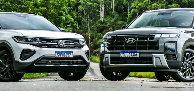 Comparativo Vw T Cross 250 Tsi Highline X Hyundai Creta 1.6 Tgdi 4914