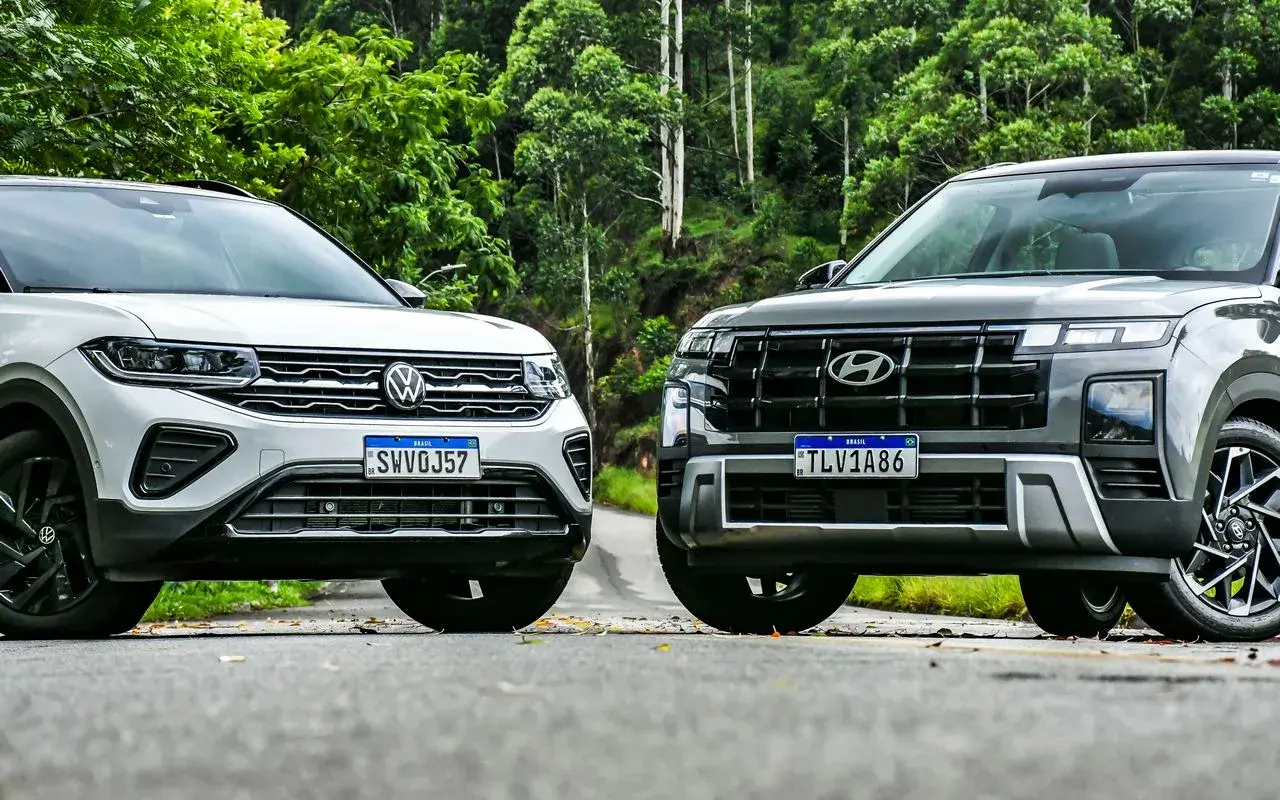 Comparativo Vw T Cross 250 Tsi Highline X Hyundai Creta 1.6 Tgdi 4914