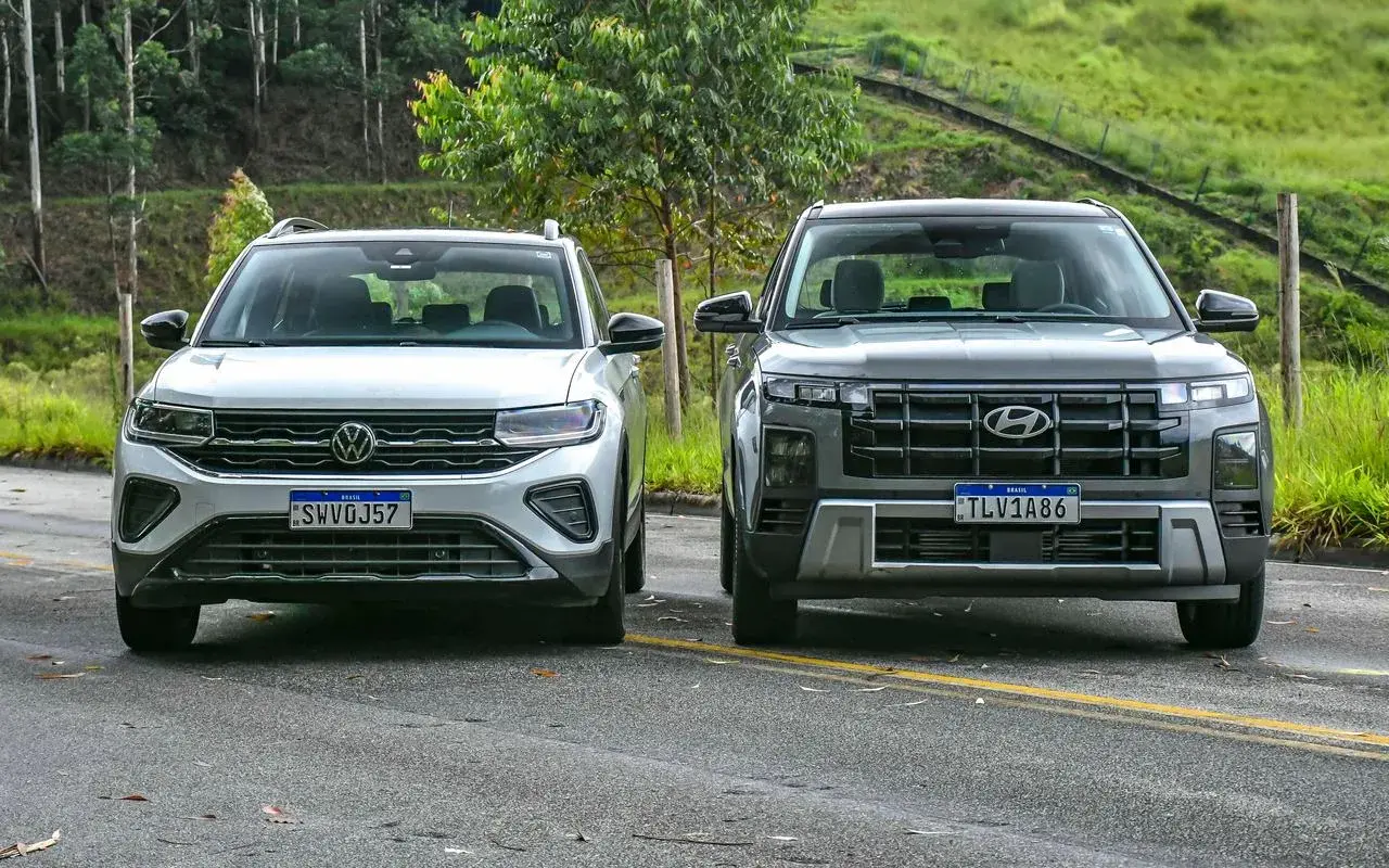 Carros mais vendidos em Santa Catarina em agosto: Creta e T_Cross tiveram bom desempenho.