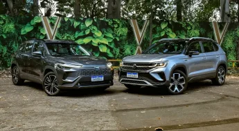Comparativo Vw Taos X Toyota Corolla Cross E 8563