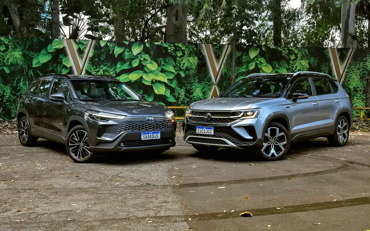 Comparativo Vw Taos X Toyota Corolla Cross E 8563