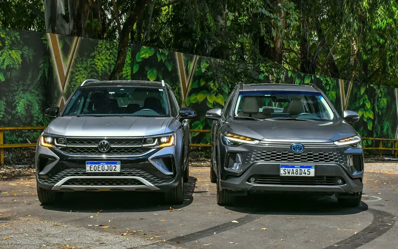Comparativo Vw Taos X Toyota Corolla Cross E 8553