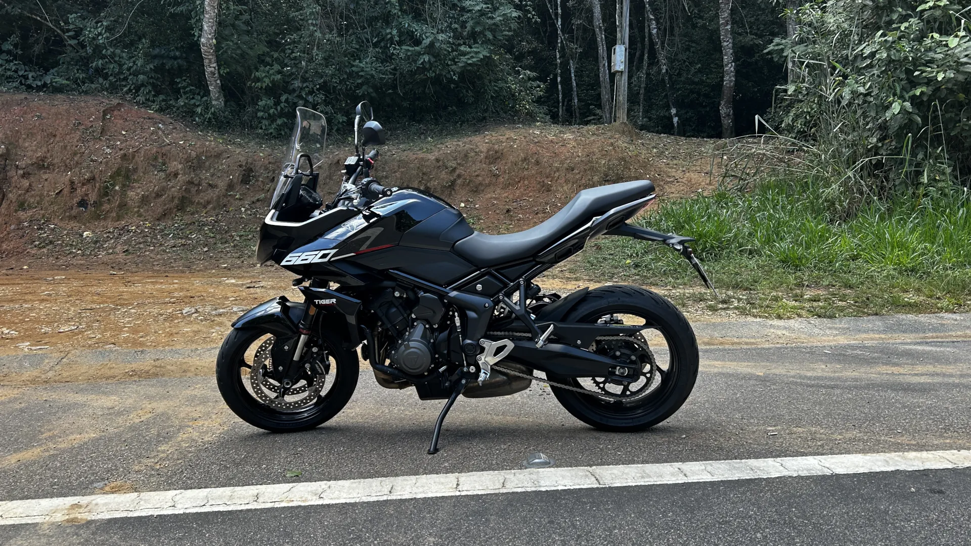 Triumph Tiger Sport 660 2025 Preta Wm1