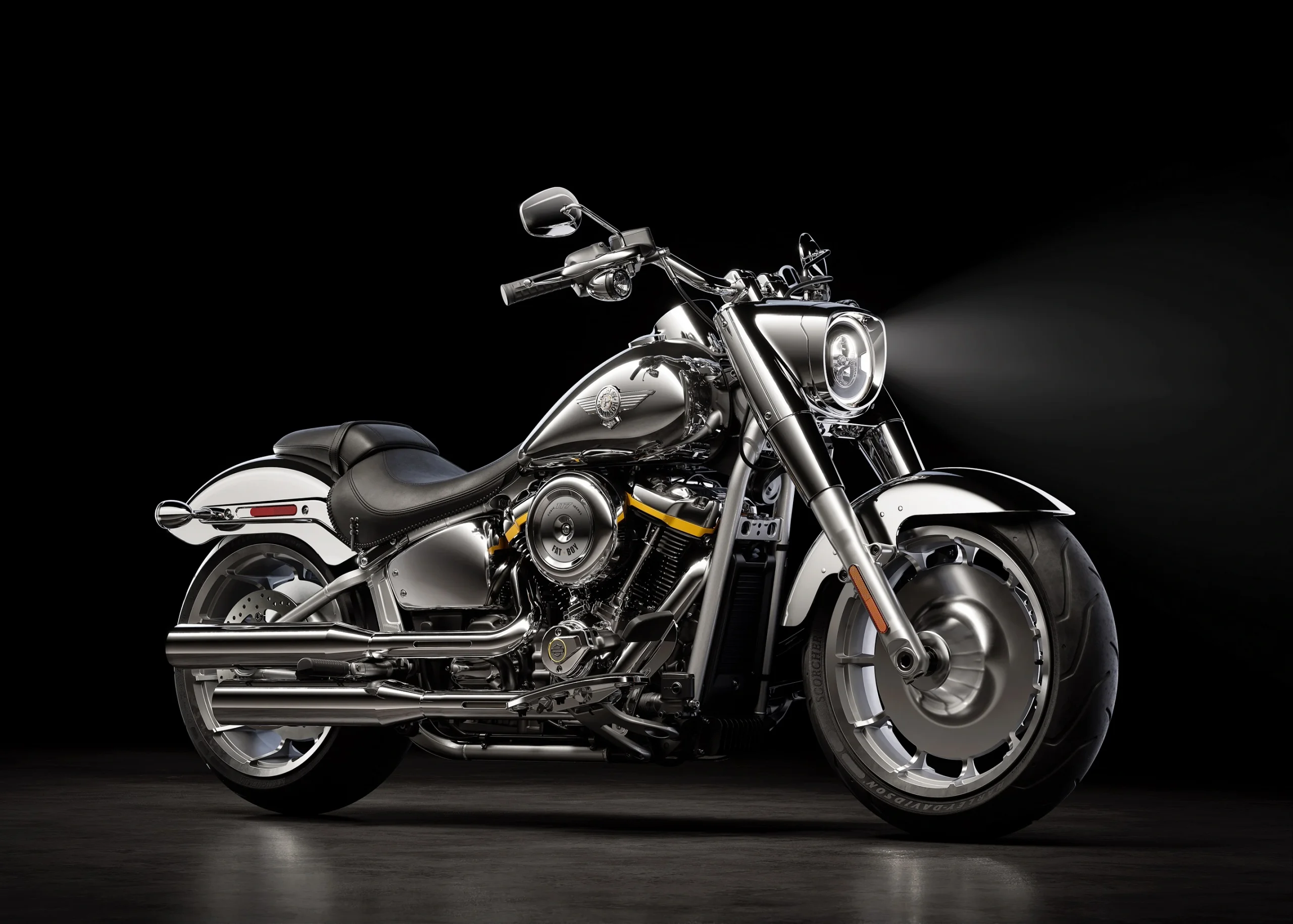 Harley Davidson Fat Boy Gray Ghost 1