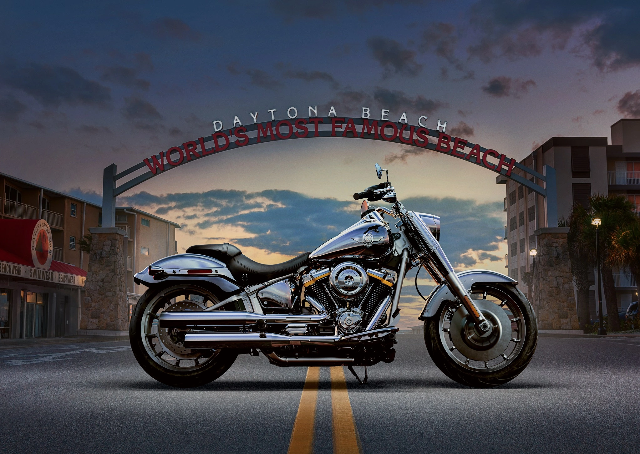 Harley Davidson Fat Boy Gray Ghost 2