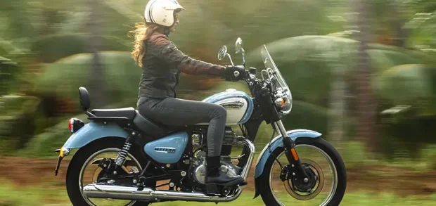 Royal Enfield Meteor 350 Aurora Blue (2)