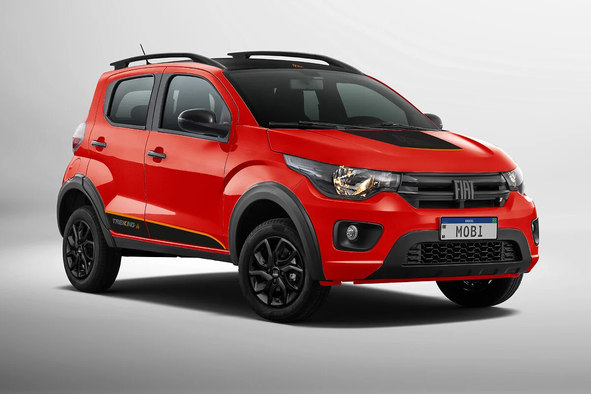 Fiat Mobi 2026 carros com motor 1.0 litro