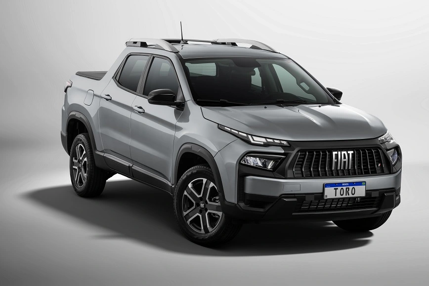 Fiat Toro 2026 evolui em estilo e equipamentos