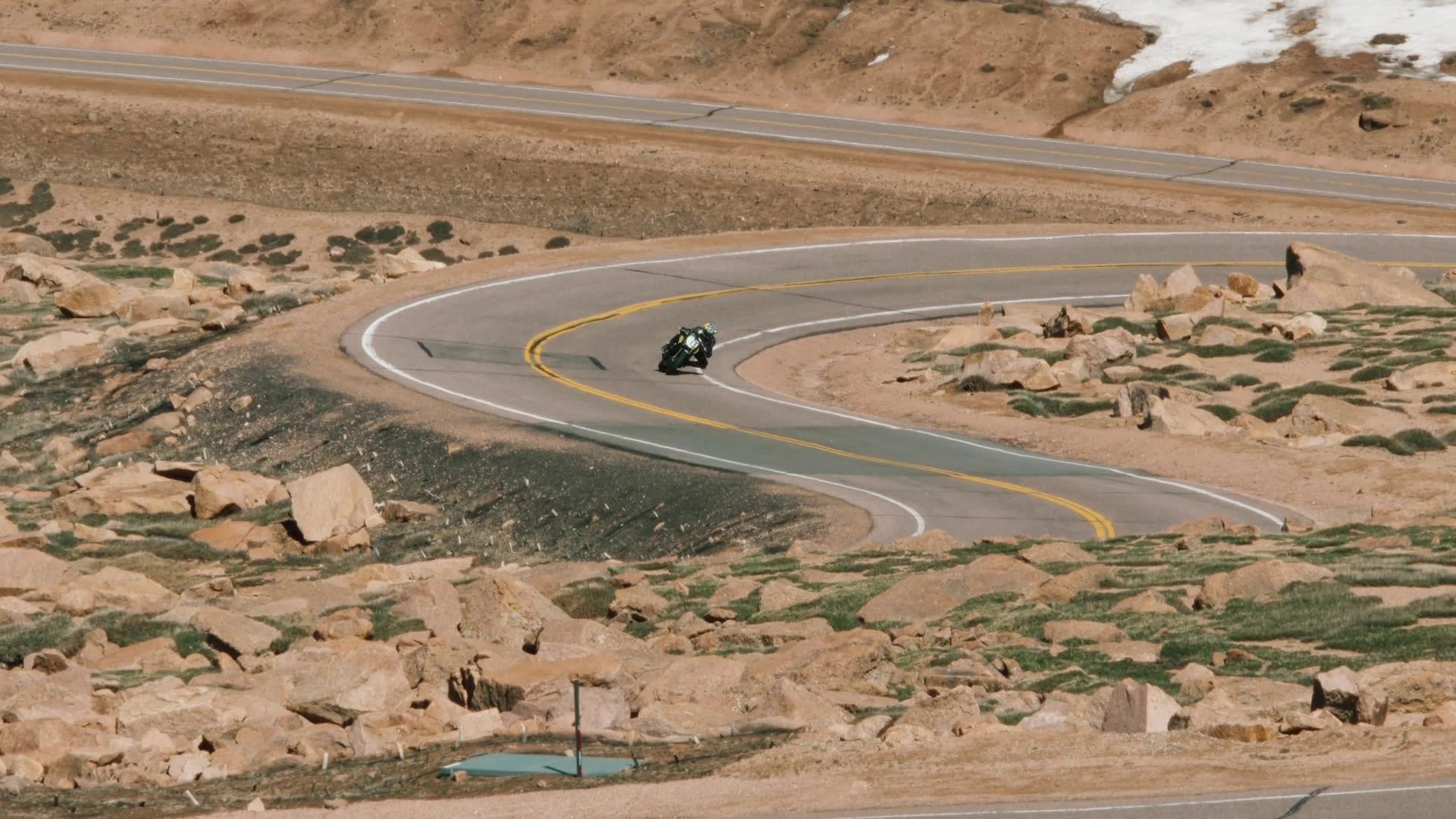 Rafael Paschoalin na prova Pikes Peak