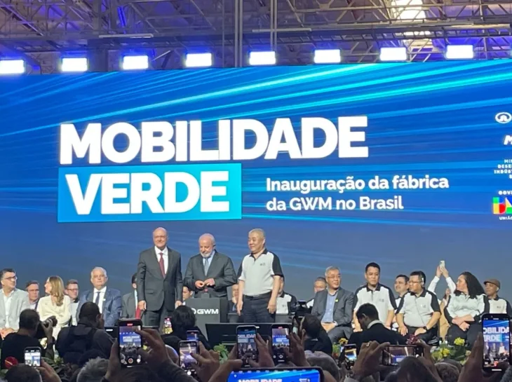 Lula inaugura fábrica da GWM em Iracemápolis (SP)