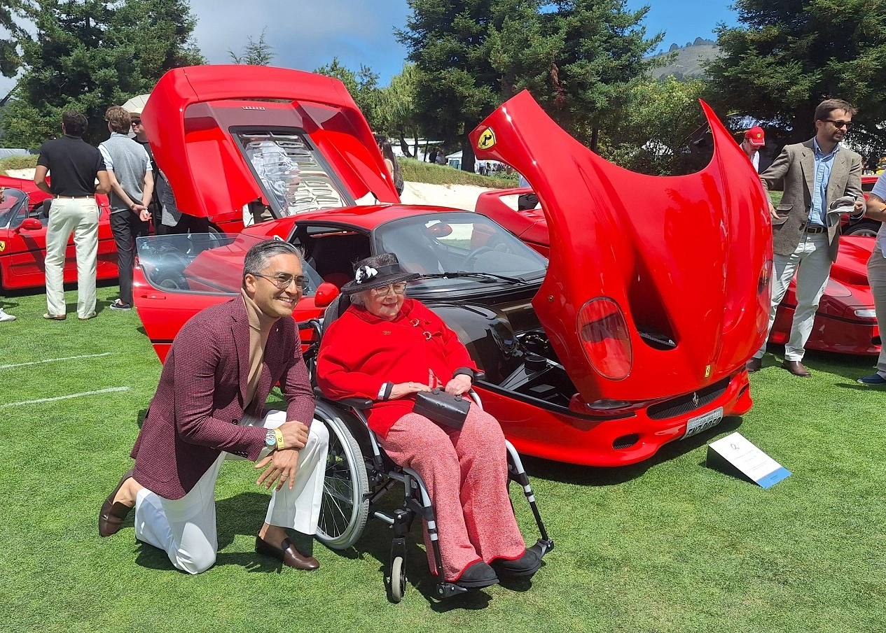 Ferrari F50 Luiz Goshima, Idealizador E Diretor Executivo Do Carde Lia Maria Aguiar Presidente Da Flma