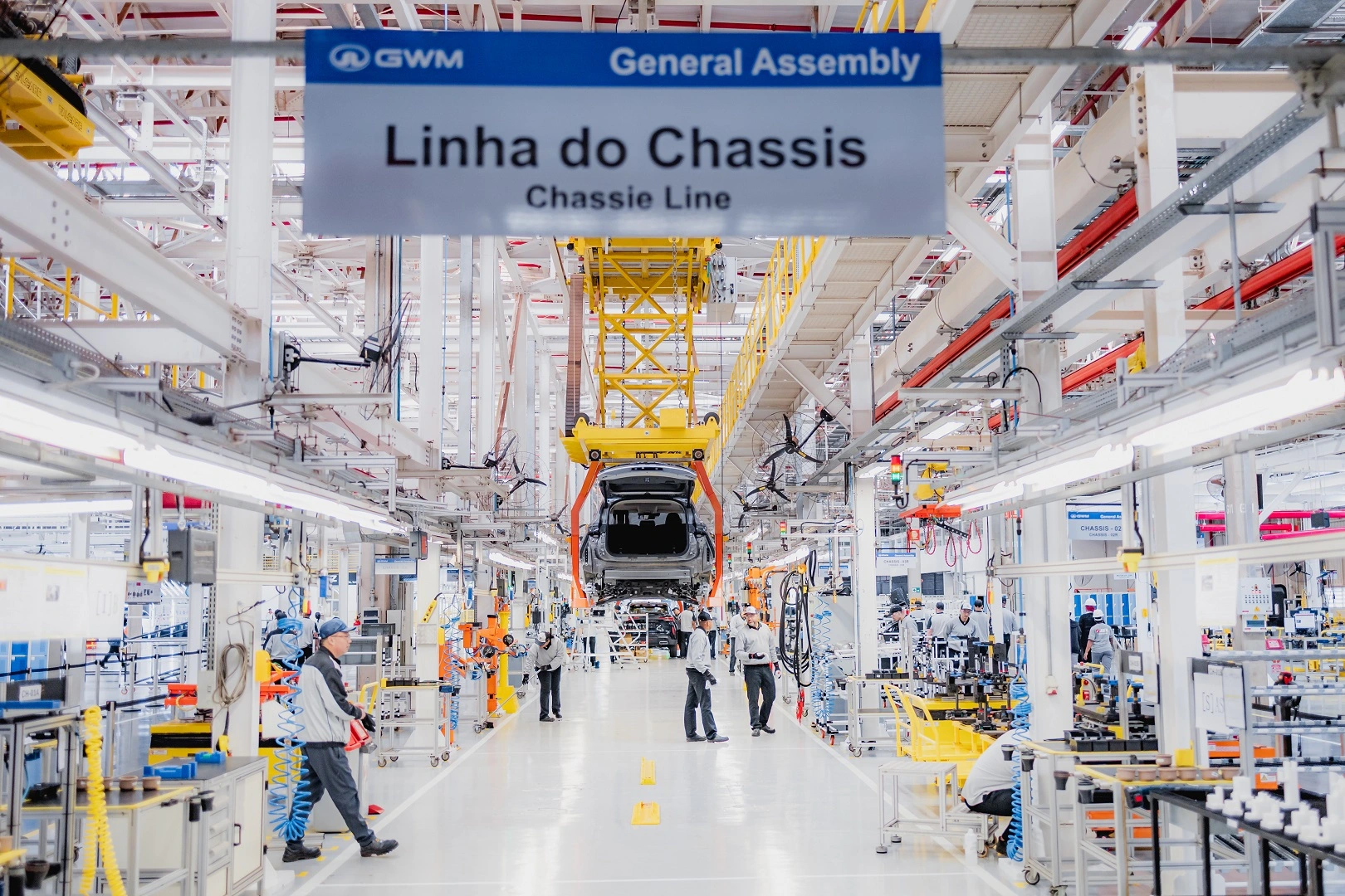 GWM inaugura fábrica em Iracemápolis (SP)
