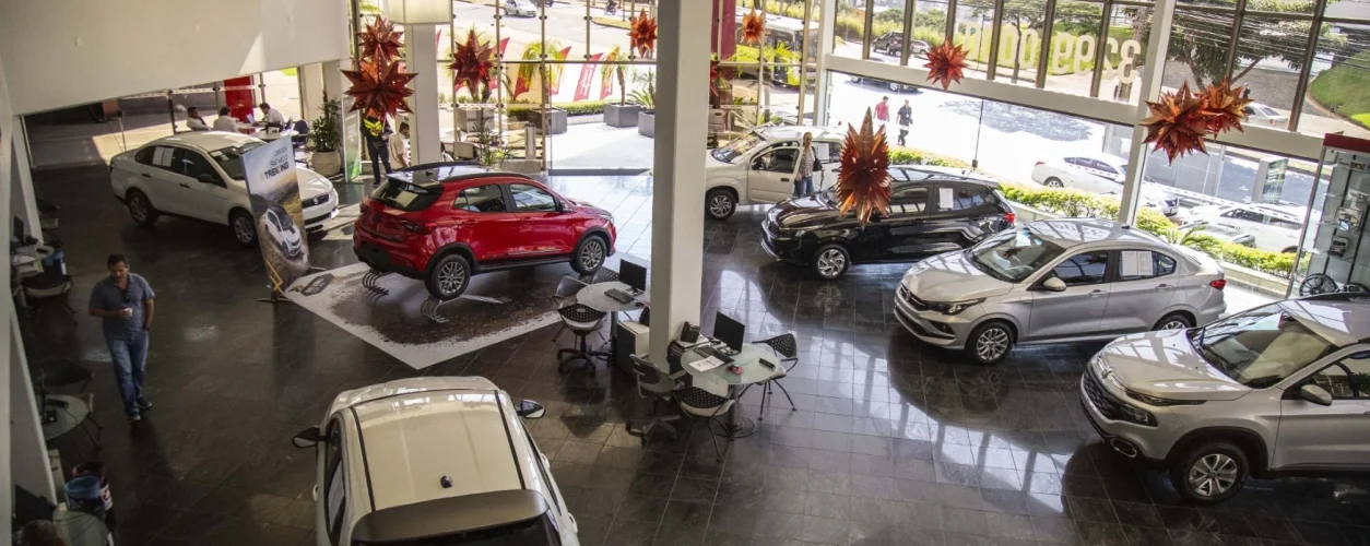 As vendas de veículos leves e pesados atingiram 260.700 unidades no mês passado